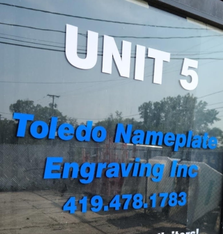 Vinyl Door Sign